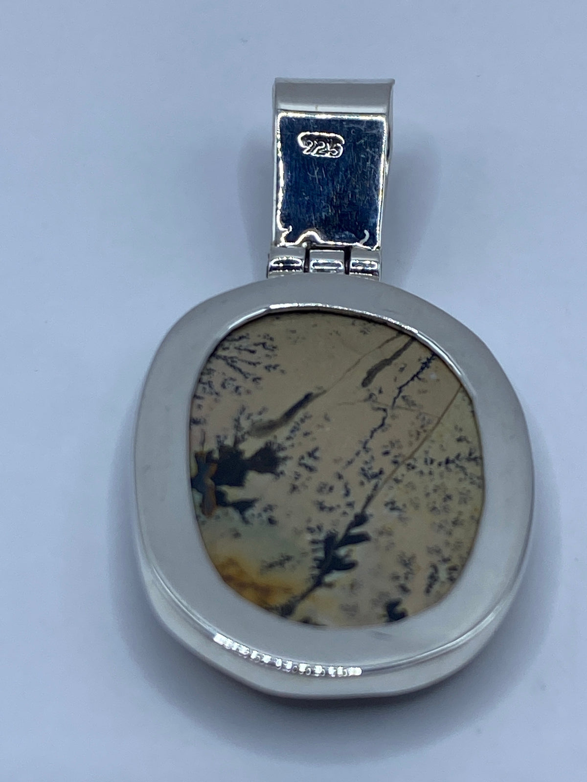 Dije de Plata con Piedra Natural Ramificada — Taxco 925 — foto 5