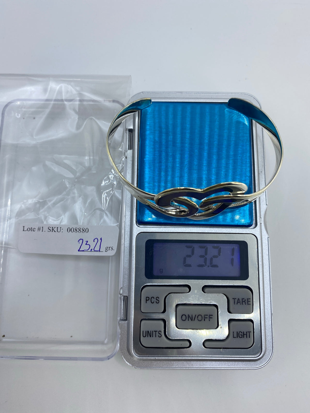 Brazalete de Plata Cartoneado Rígido — Taxco 925 — foto 7