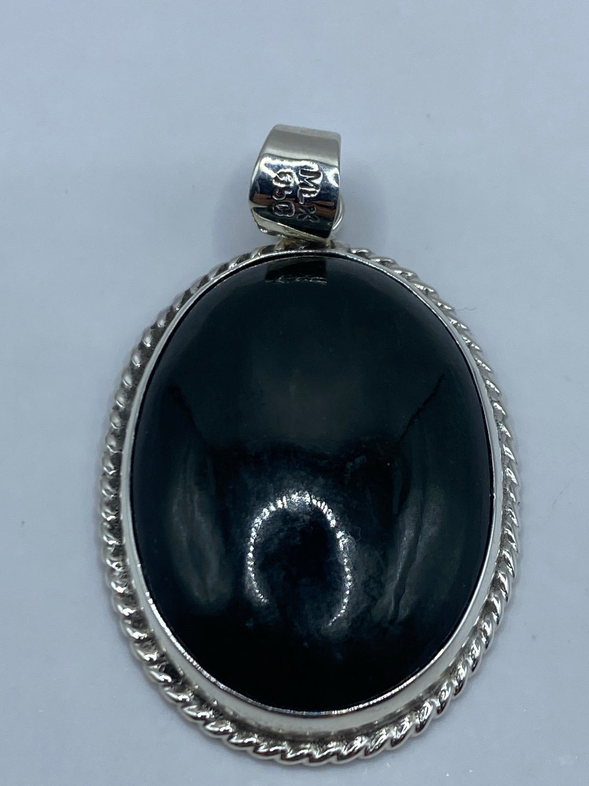 Dije de Plata con Piedra Verde — Taxco 925 — foto 5