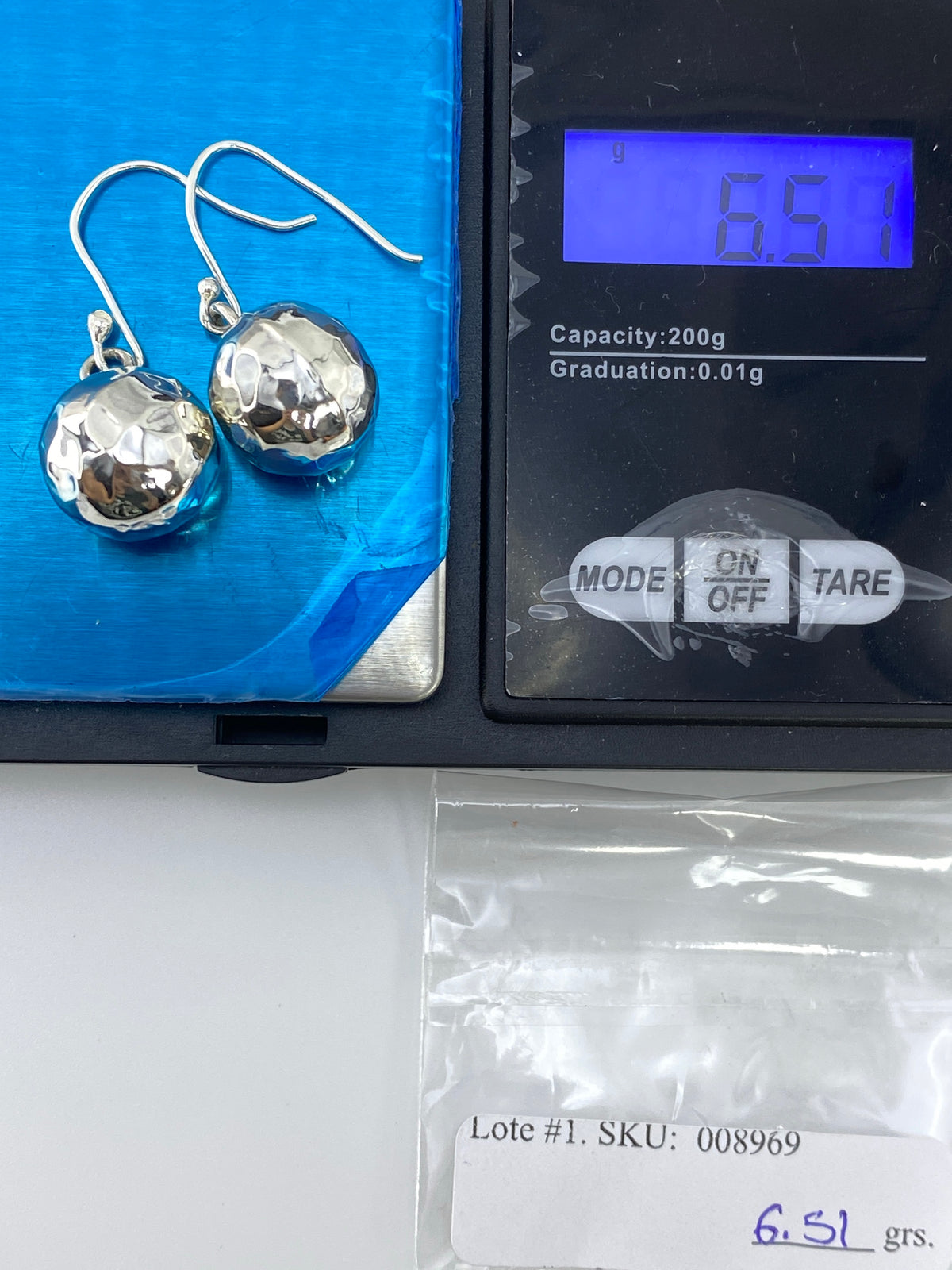 Aretes de Plata Cartoneado Esférico — Taxco 925 — foto 6