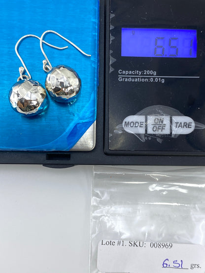 Aretes de Plata Cartoneado Esférico — Taxco 925 — foto 6