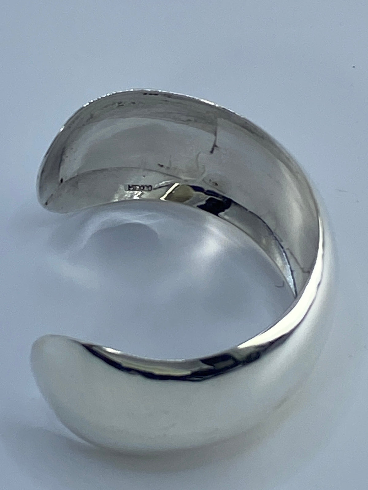 Brazalete de Plata 925 Rígido Minimalista — Taxco — foto 5