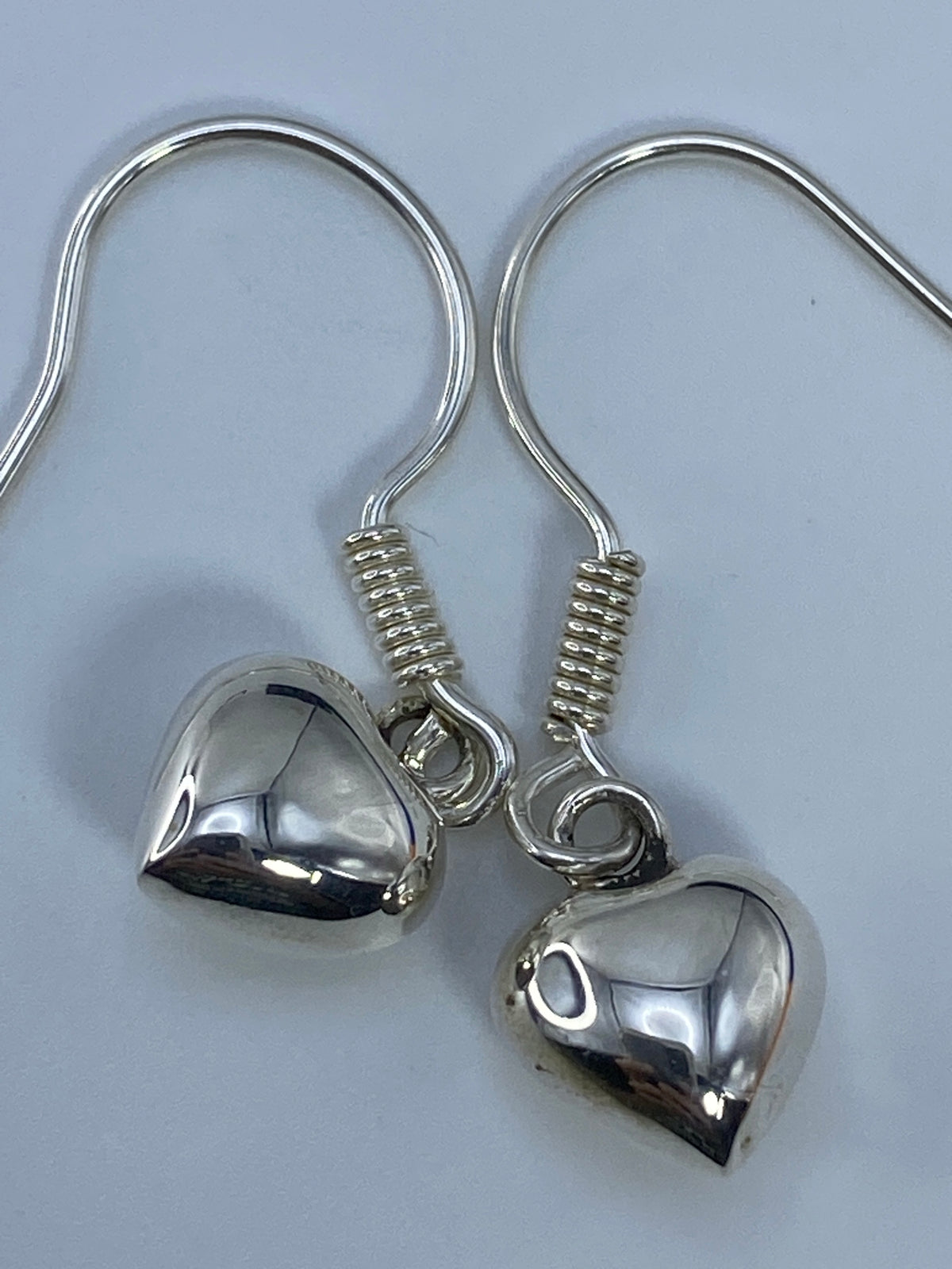 Aretes de Plata Calado con Corazón — Taxco 925 — foto 5