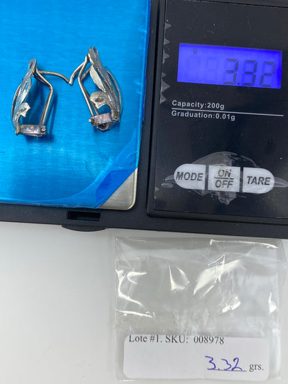 Aretes de Plata Calado Geométrico — Taxco 925 — foto 6