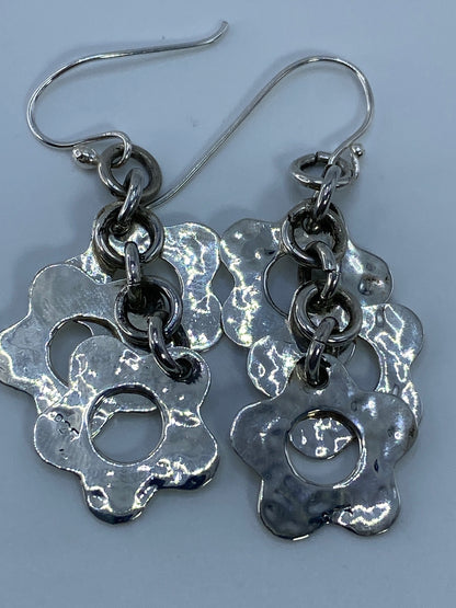Aretes de Plata Calado Geométrico — Taxco 925 — foto 5