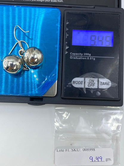 Aretes de Plata Cartoneado Esférico — Taxco 925 — foto 6