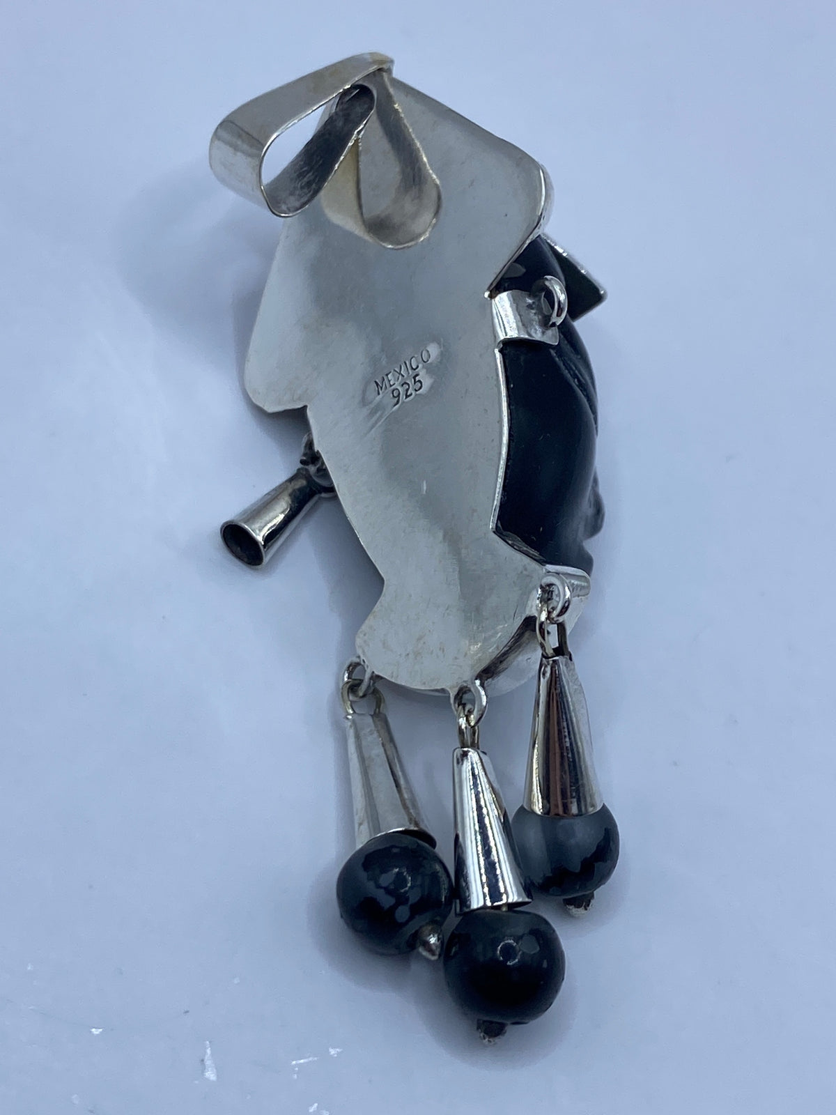 Dije Prehispánico K'inich Janaab' Pakal en Plata 925 y Ónix — foto 5