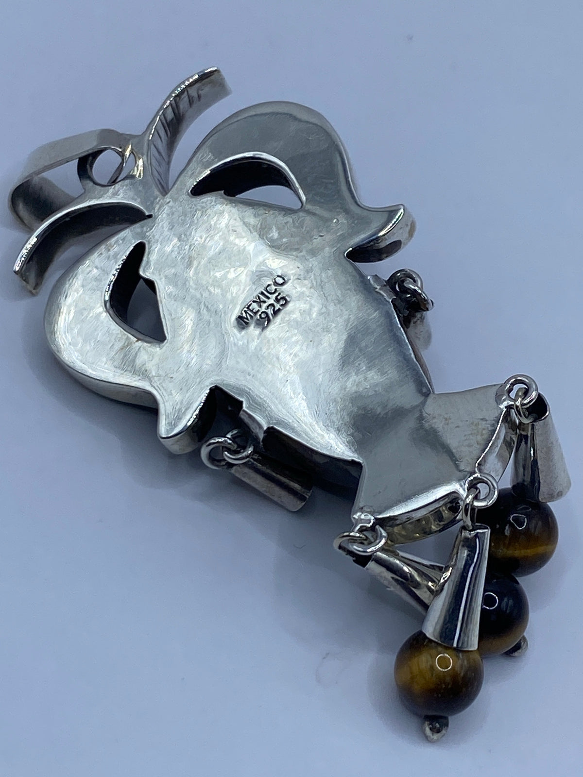 Dije Repujado K'inich Janaab' Pakal — Plata 925 Taxco — foto 5