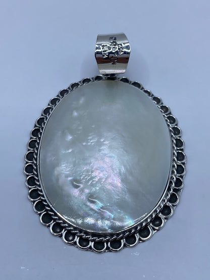 Dije de Plata con Perla — Engaste Taxco 950 — foto 5