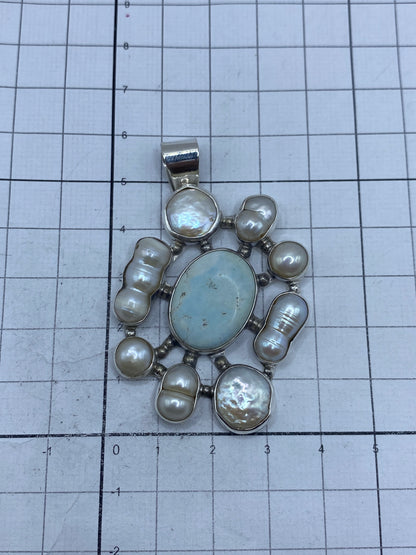 Dije de Plata Perla Blanca — Taxco 925 — foto 5