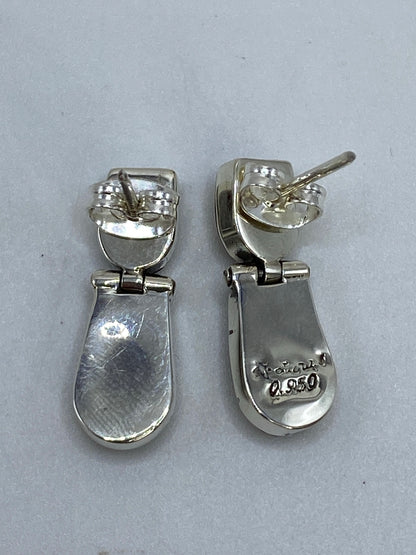Aretes de Plata Ojo de Gato Café — Taxco 950 — foto 5