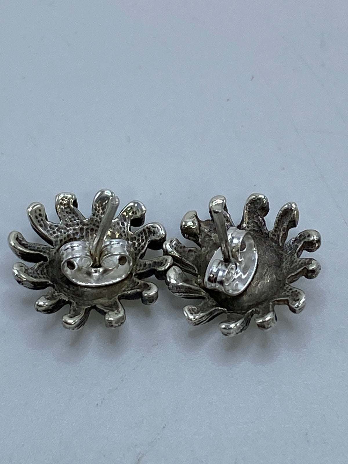 Aretes de Plata Sol Sonriente — Taxco 925 — foto 5