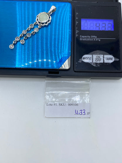Dije de Plata Perla y Circonia — Taxco 925 — foto 6