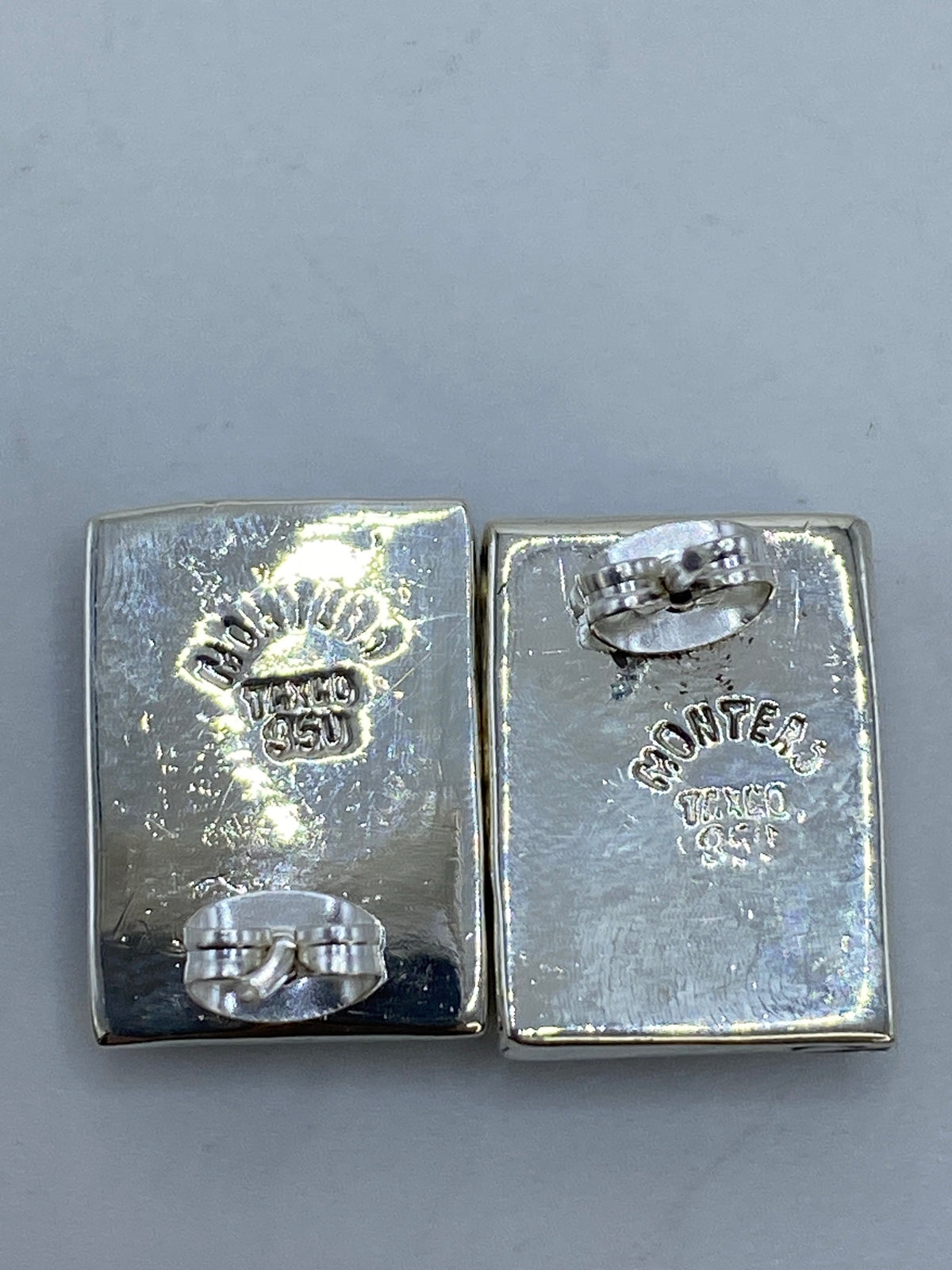 Aretes de Plata Ópalo de Fuego Verde — Taxco 950 — foto 5