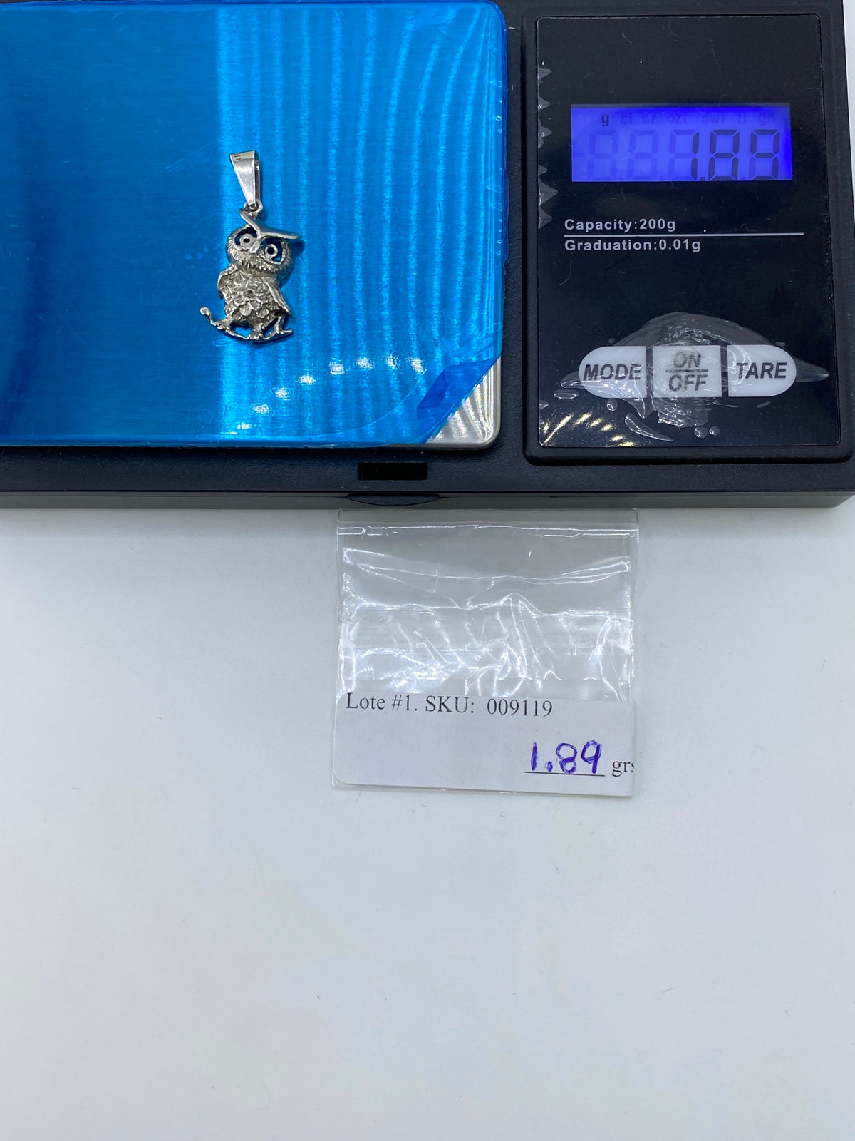 Dije Búho de Plata 925 — Taxco Artesanal — foto 6