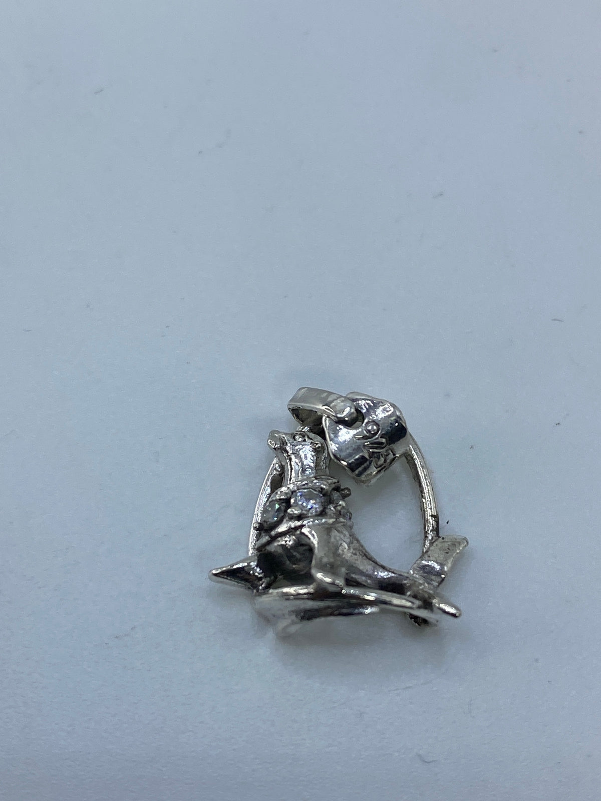 Dije de Foca de Plata con Circonia — Taxco 925 — foto 5