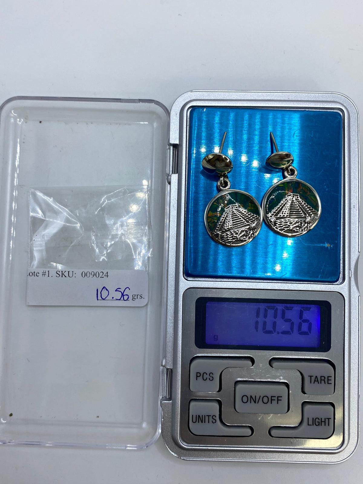 Aretes Chichen Itza Opalo de Fuego Plata 950 — Taxco — foto 6