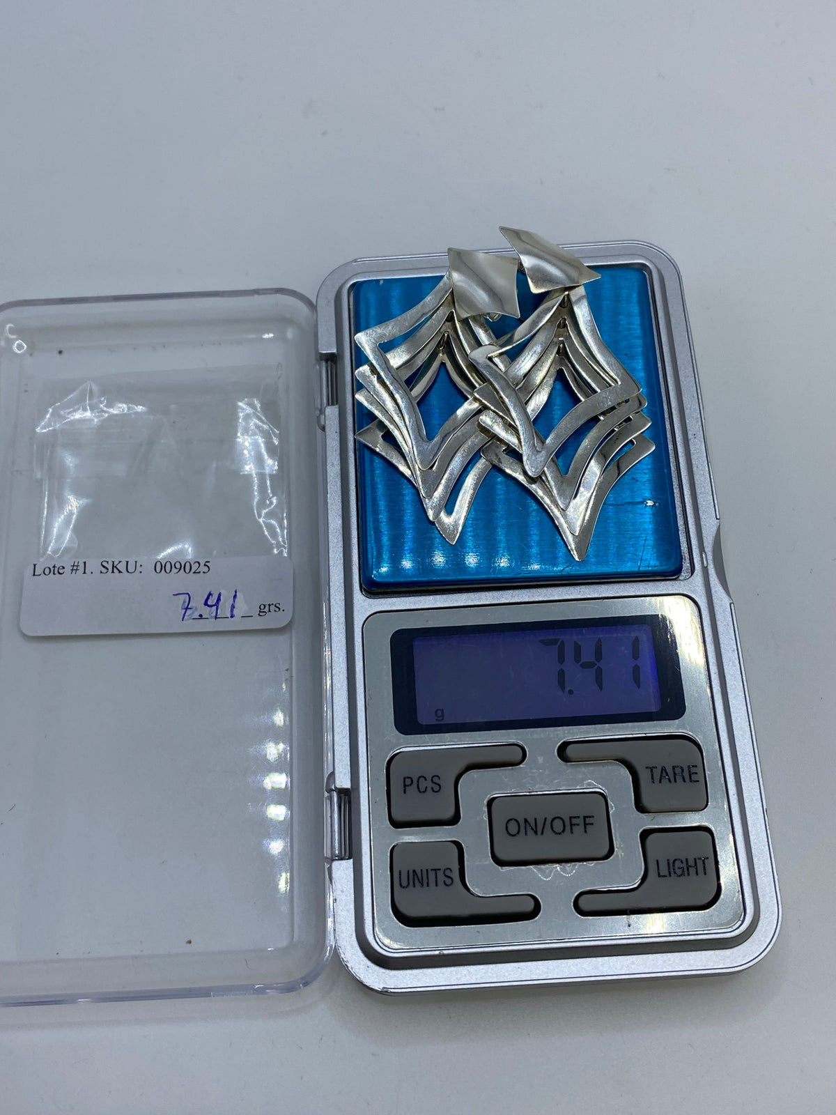 Aretes Calado Geométrico Plata 925 — Taxco — foto 6
