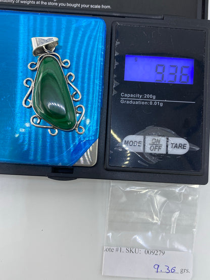 Dije de Plata 950 con Piedra Verde — Taxco — foto 6