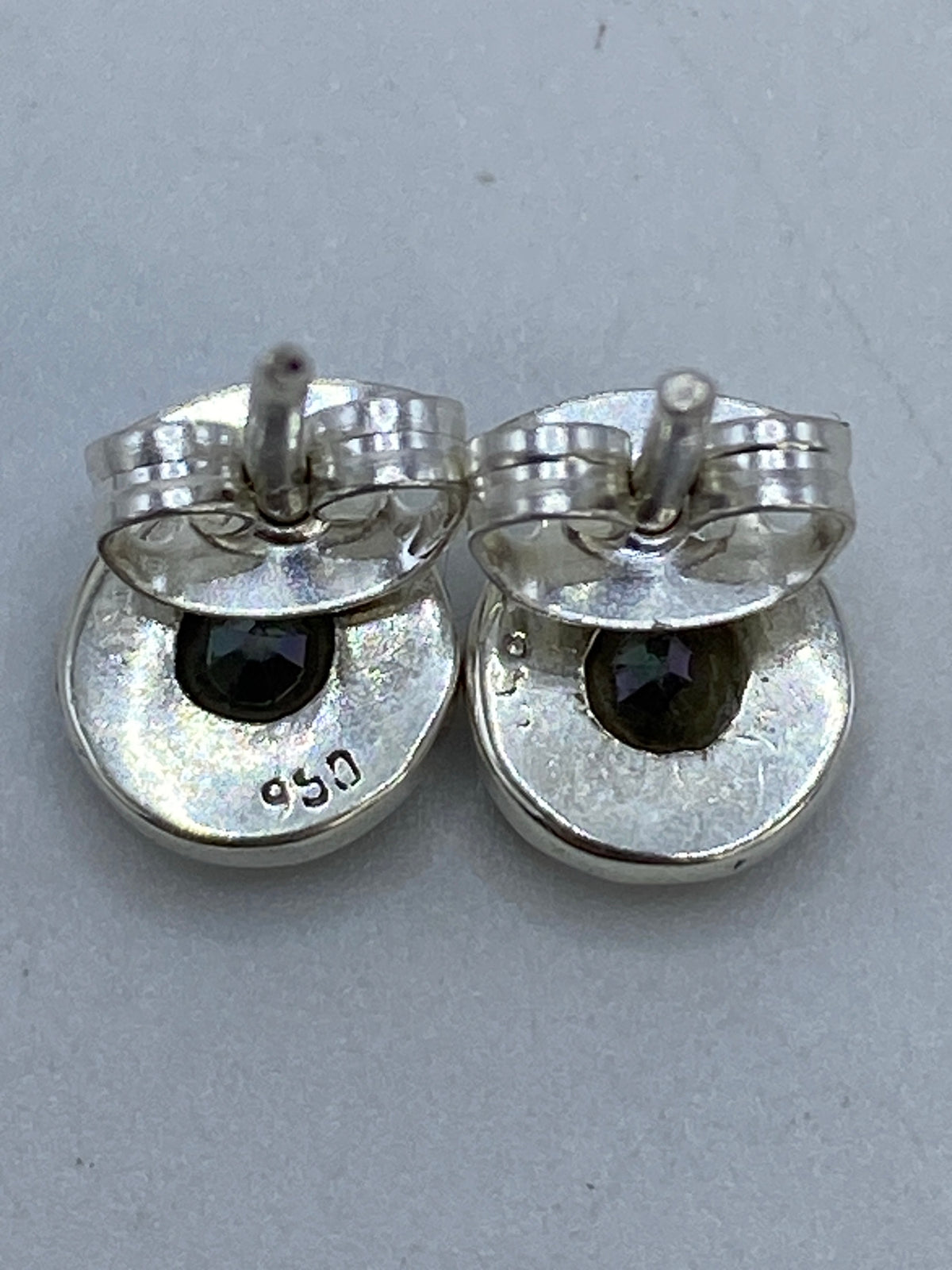 Aretes de Plata 950 con Circonia Multicolor — Taxco — foto 5