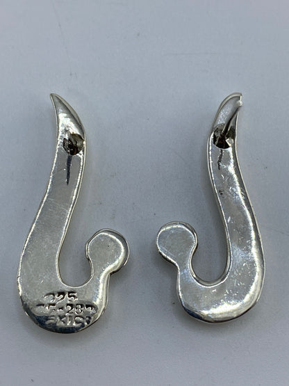 Aretes de Plata Cartoneado — Elegancia Minimalista Taxco 925 — foto 5