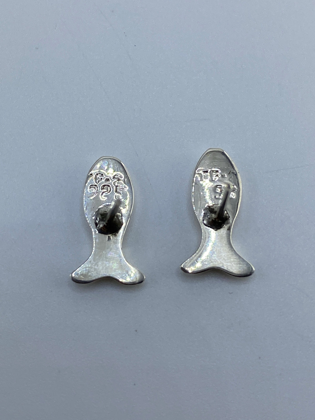 Aretes de Plata Cartoneado Pez — Taxco 925 — foto 5
