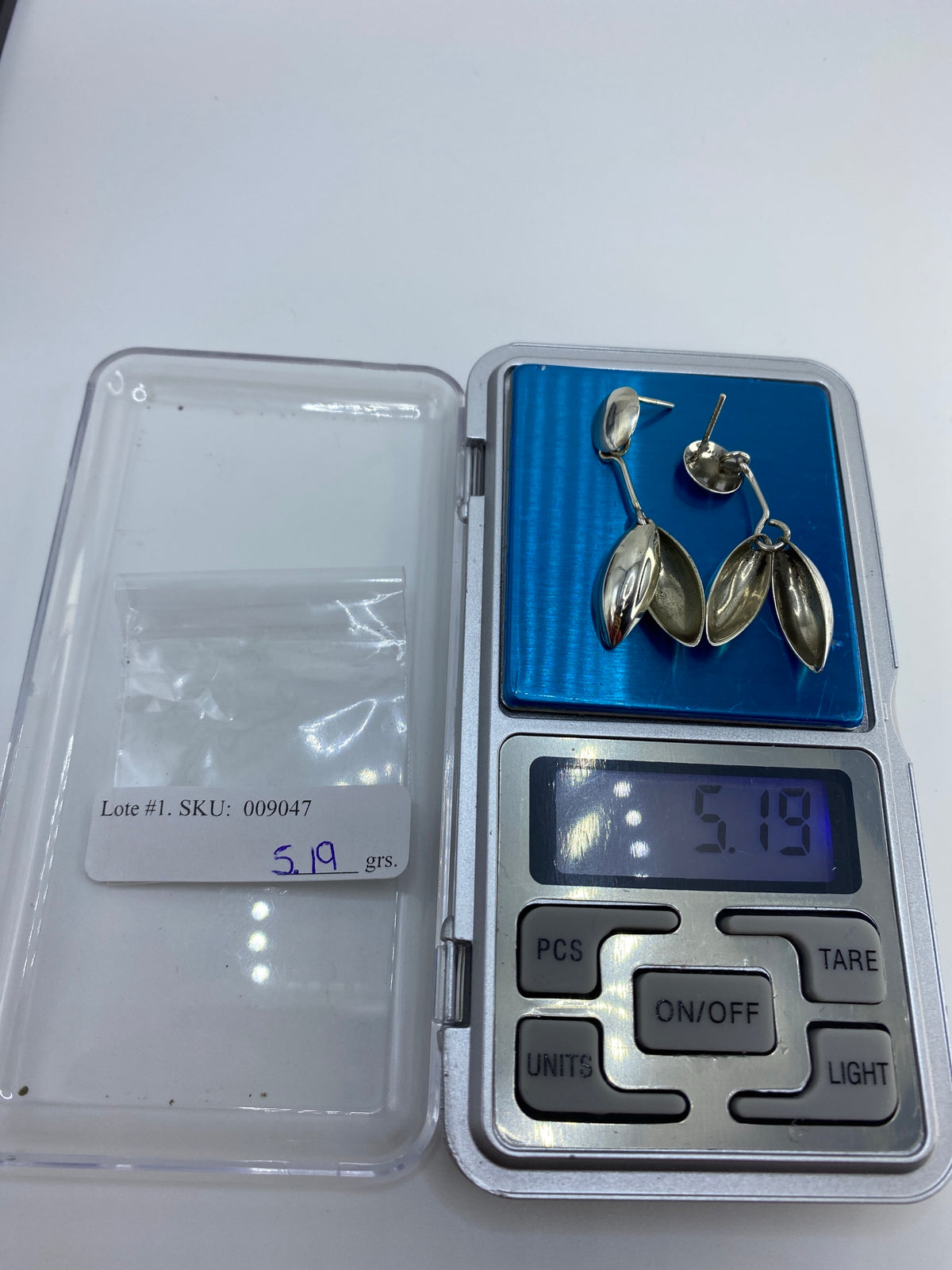 Aretes de Plata Repujado Óvalo — Taxco 925 — foto 6