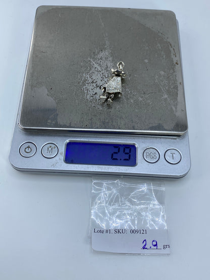 Dije Plata Taxco Personaje — 3.2 cm sin Cadena — foto 6