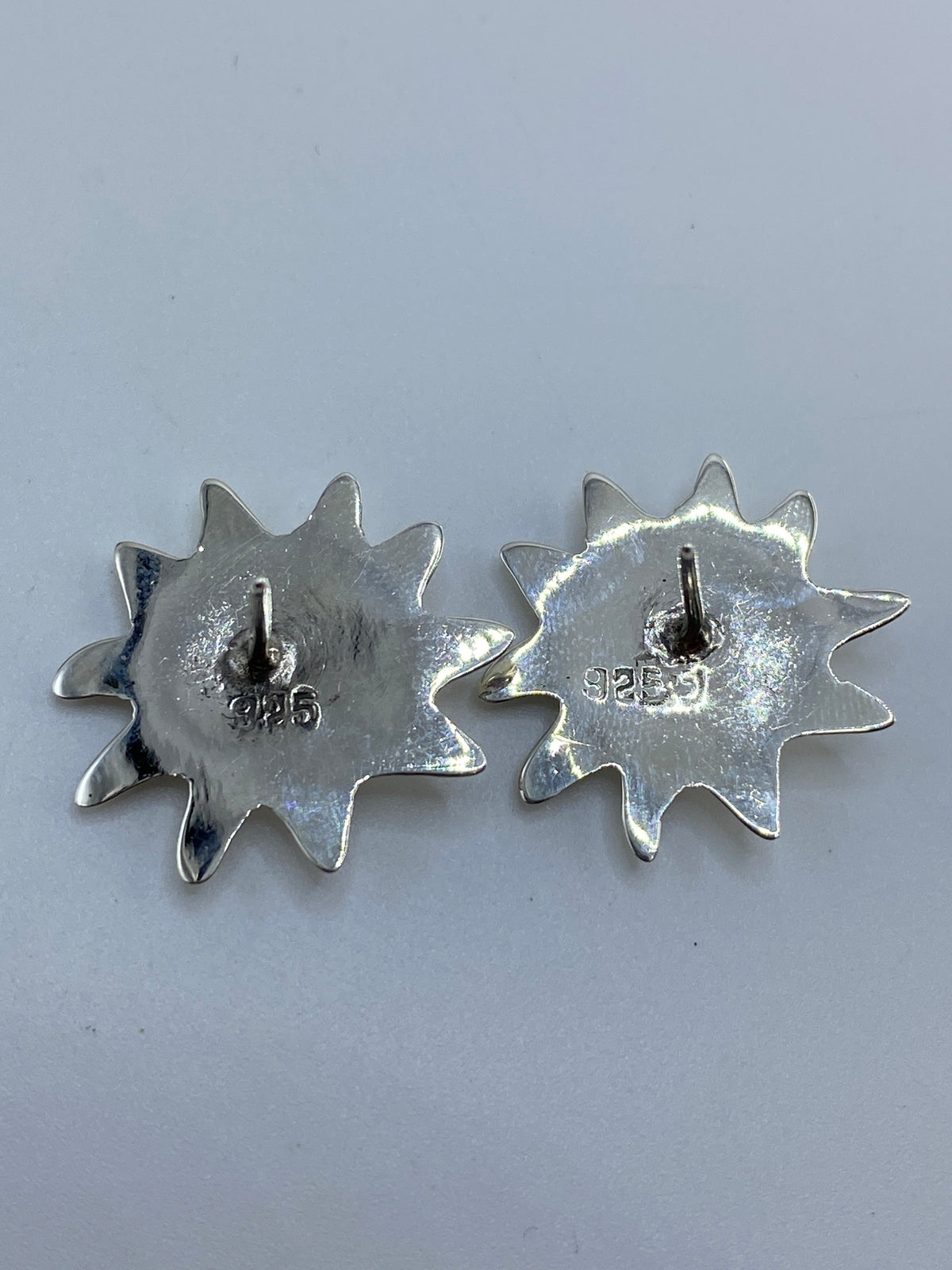 Aretes Plata Sol de Taxco Cartoneado — 925 — foto 5