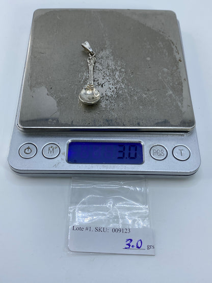Dije de Cucharilla de Plata 925 — Taxco Vintage — foto 6