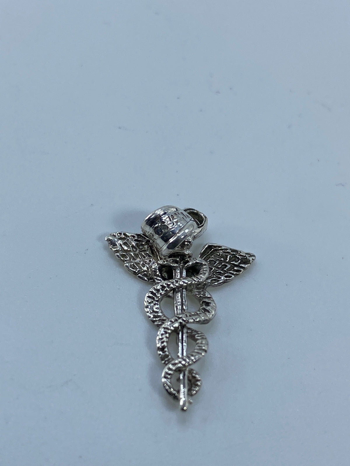 Dije Caduceo Médico de Plata 925 — Taxco — foto 5