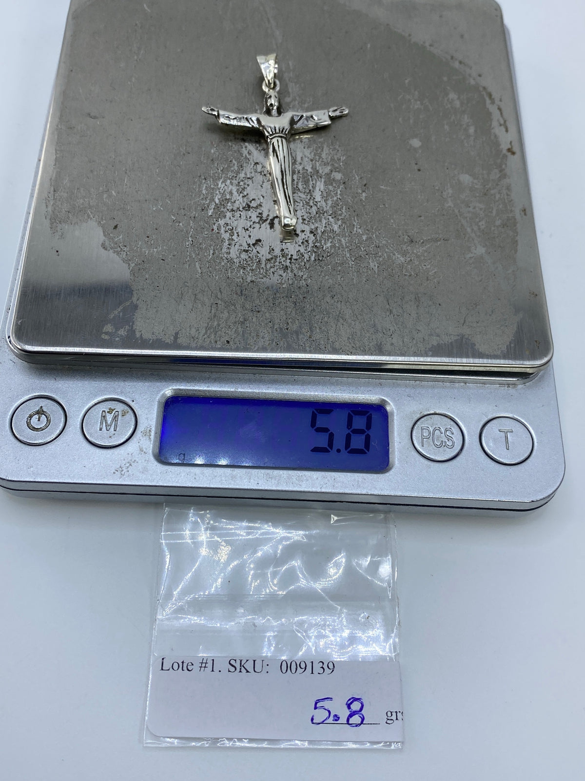 Dije Crucifijo de Plata 925 — Taxco — foto 6