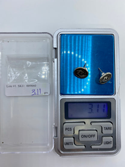 Aretes de Plata Cartoneado Prehispánico — Taxco 925 — foto 6