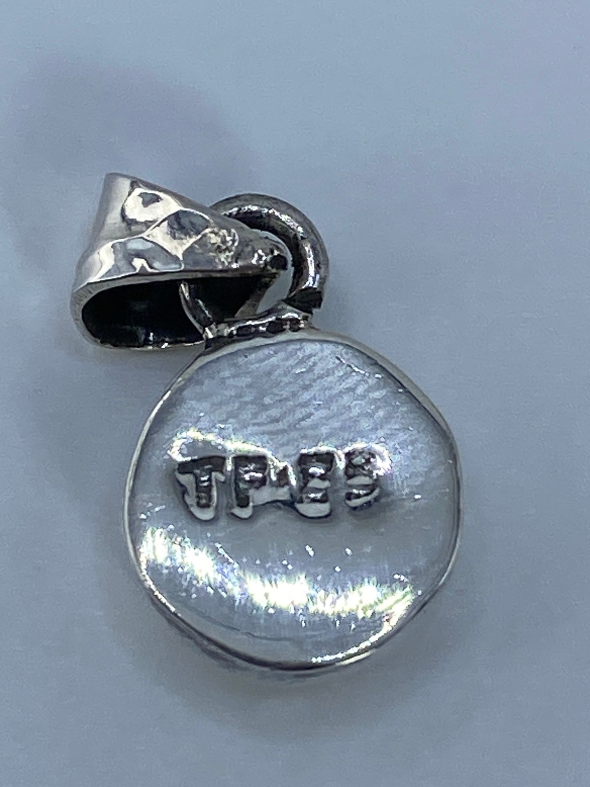 Dije de Plata con Piedra Verde — Engaste a Mano | Taxco 925 — foto 5