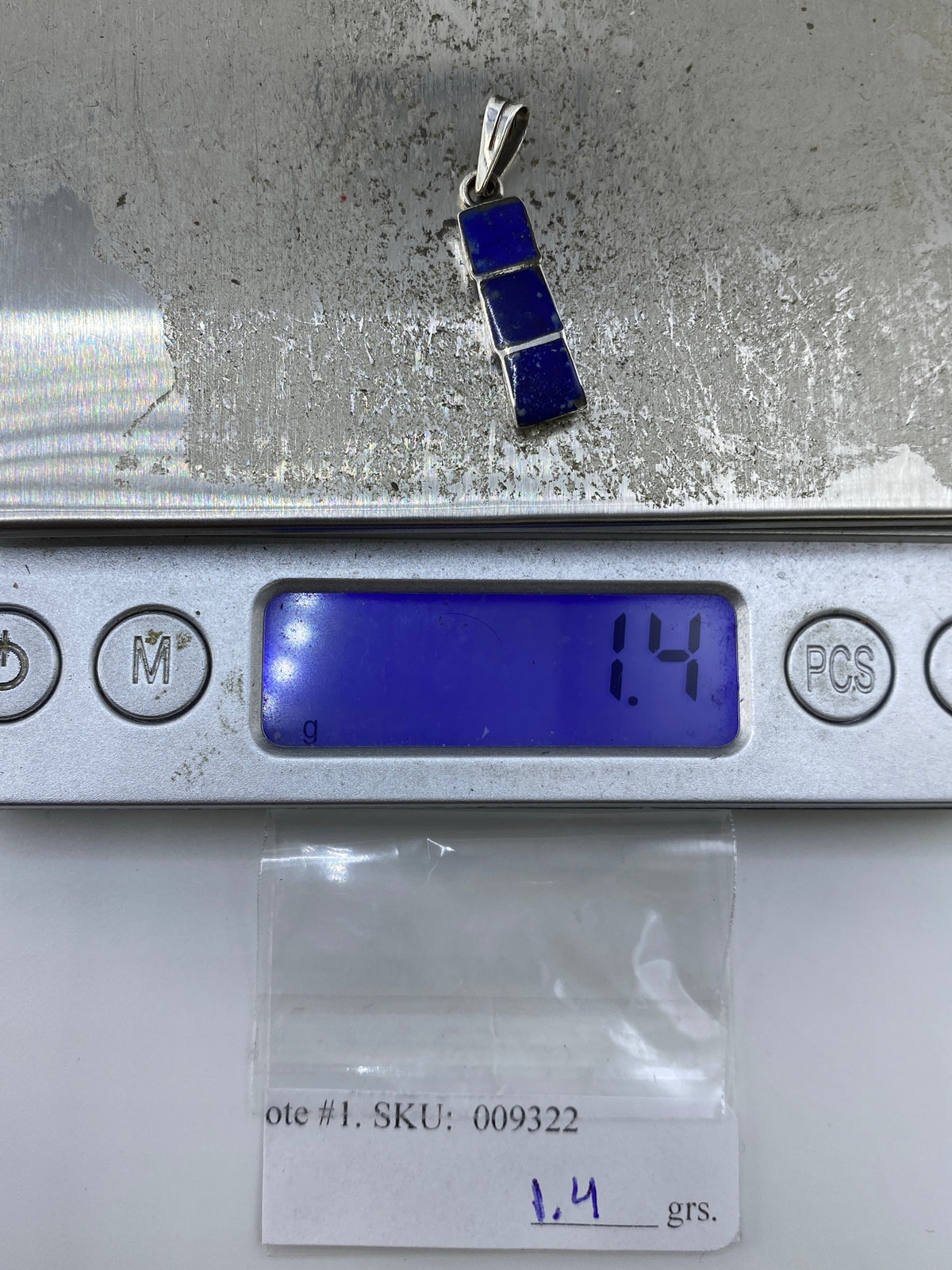 Dije de Plata con Piedra Azul — Taxco 925 — foto 6