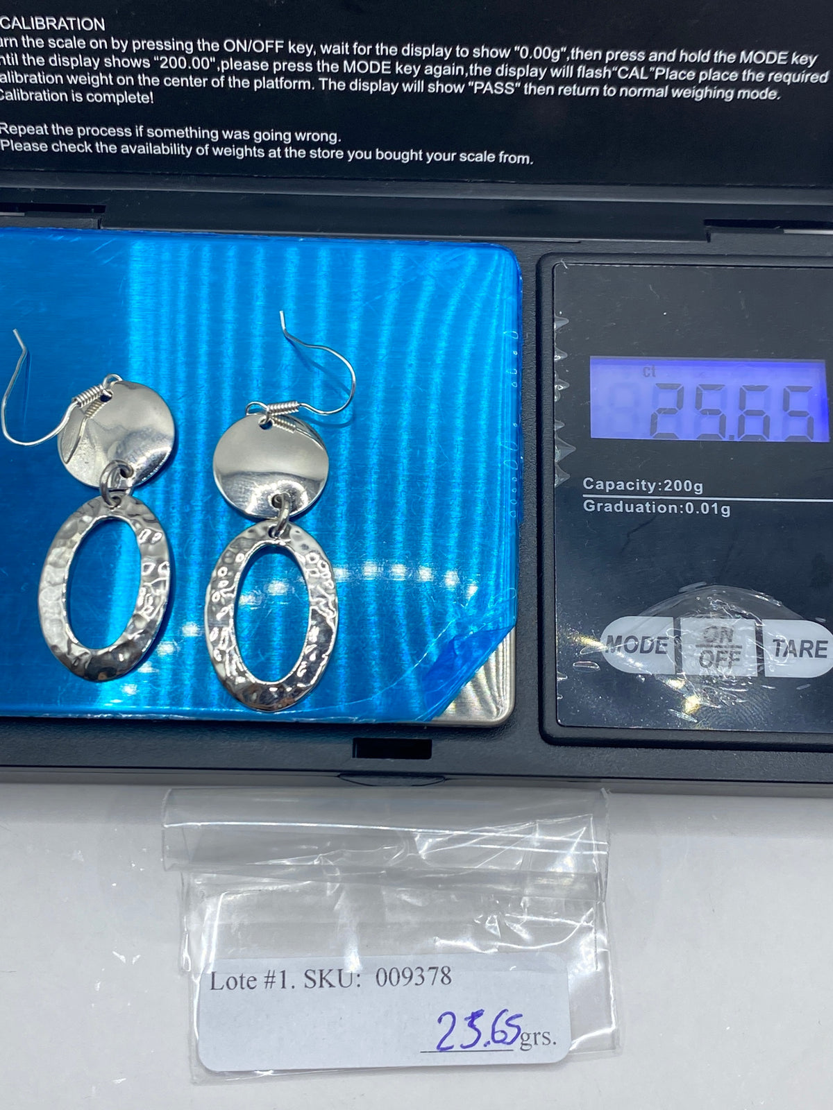 Aretes de Plata Repujada Geométricos — Taxco 925 — foto 6