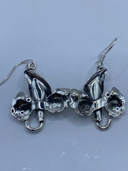 Aretes de Plata Repujados Florales — Taxco 925 — foto 5