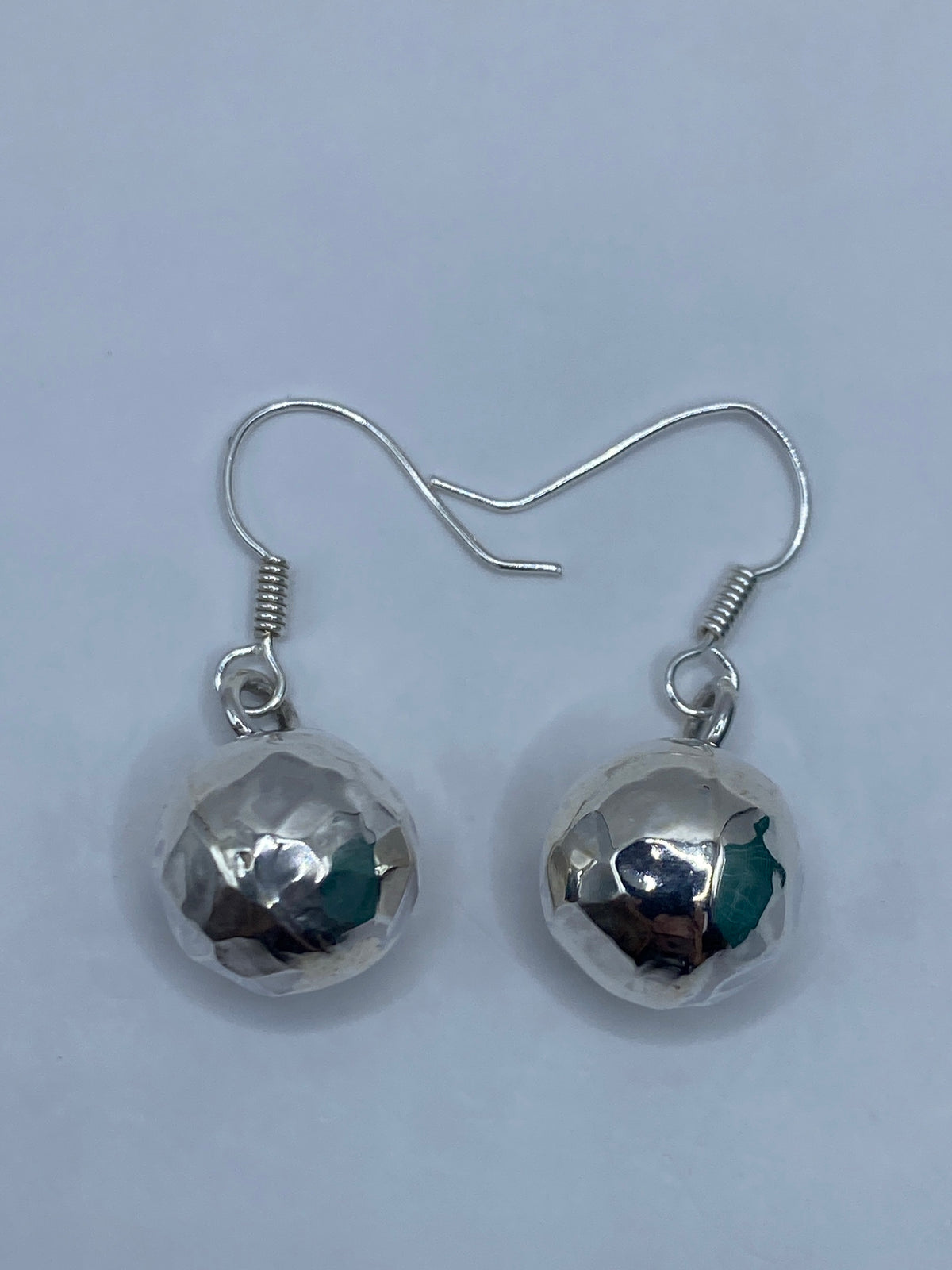 Aretes de Plata 925 Esféricos Facetados — Taxco — foto 5