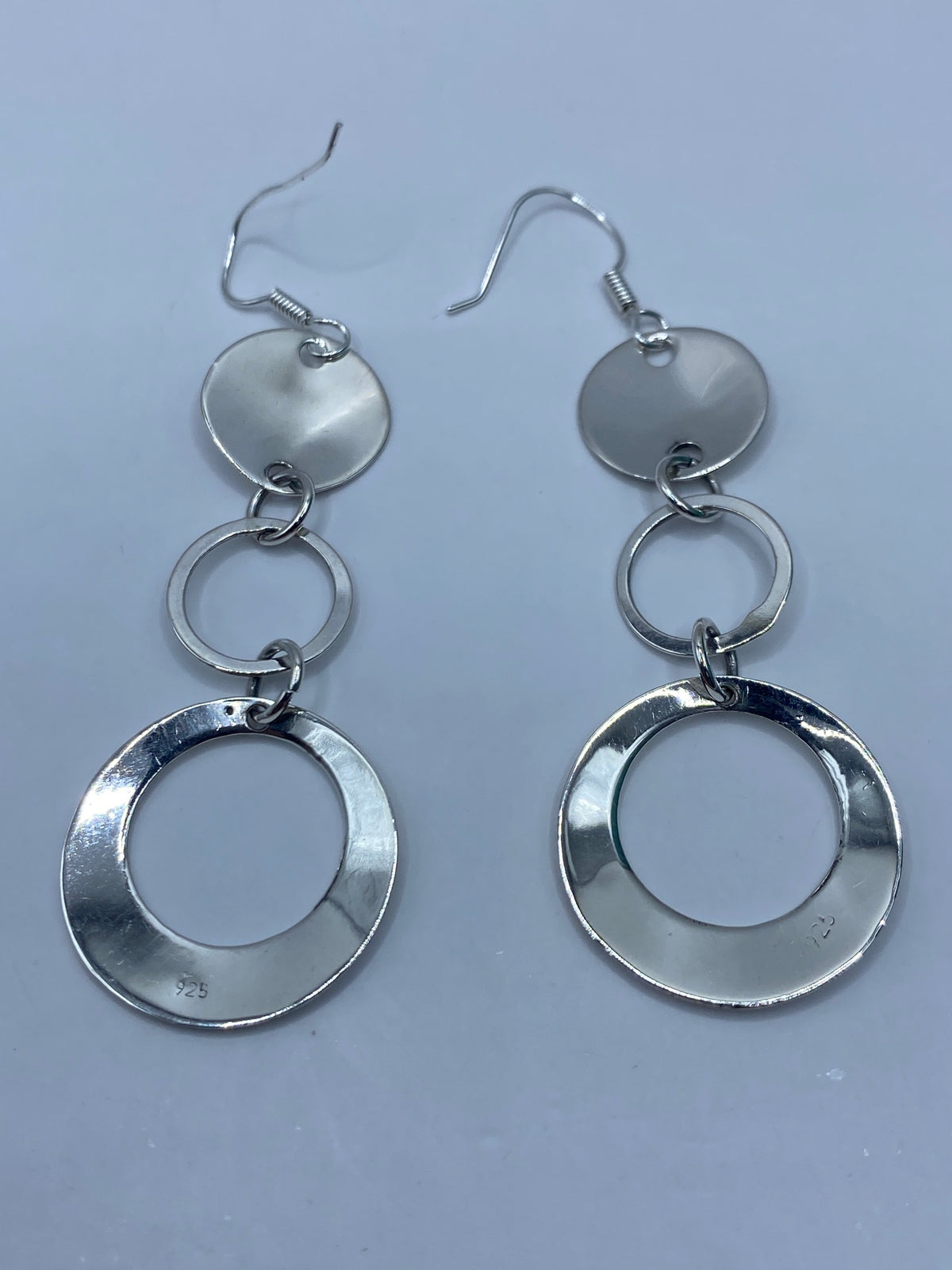 Aretes Eslabonados de Plata 925 — Taxco — foto 5