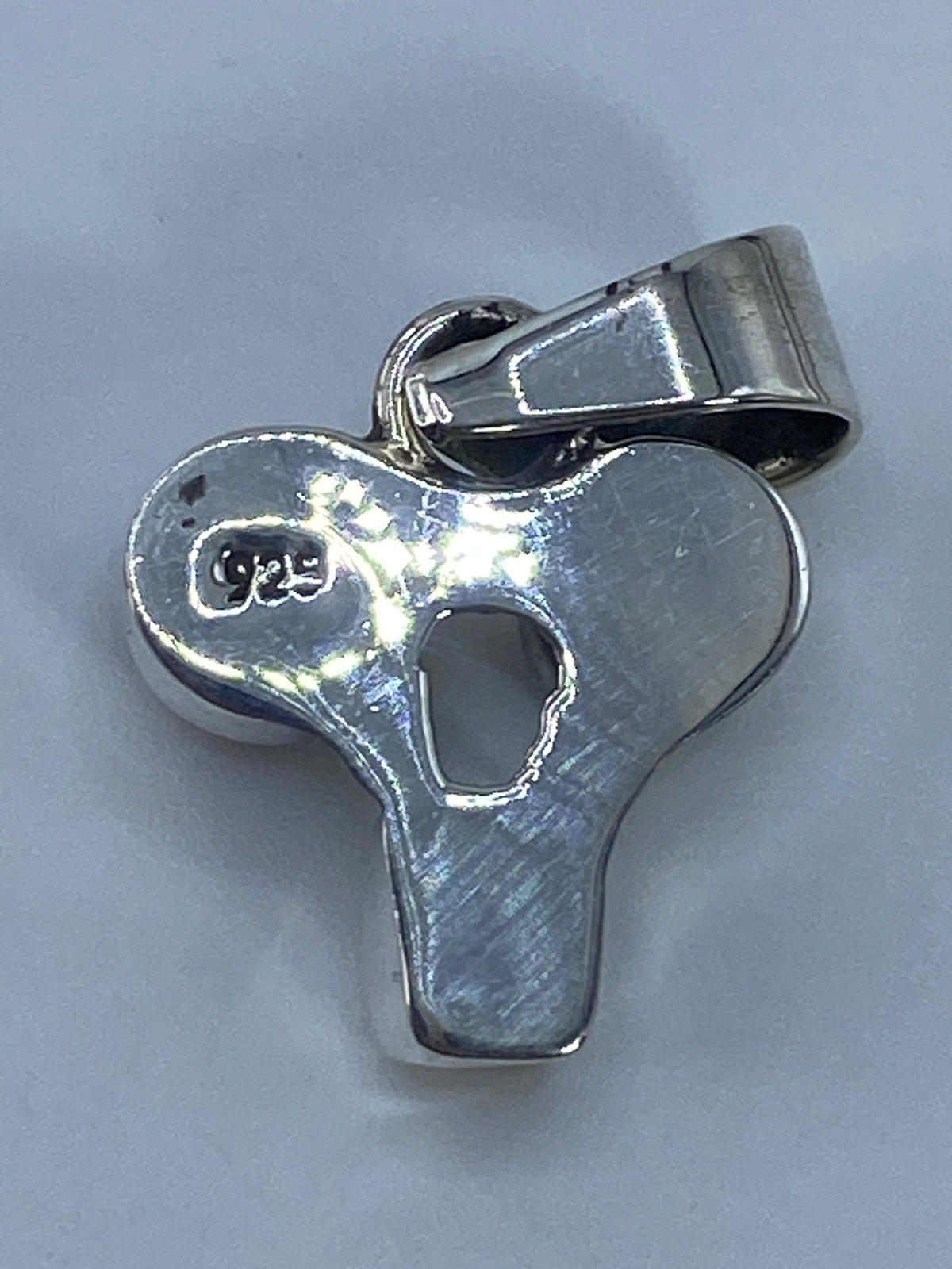 Dije de Plata con Piedras Negra y Roja — Taxco 925 — foto 5