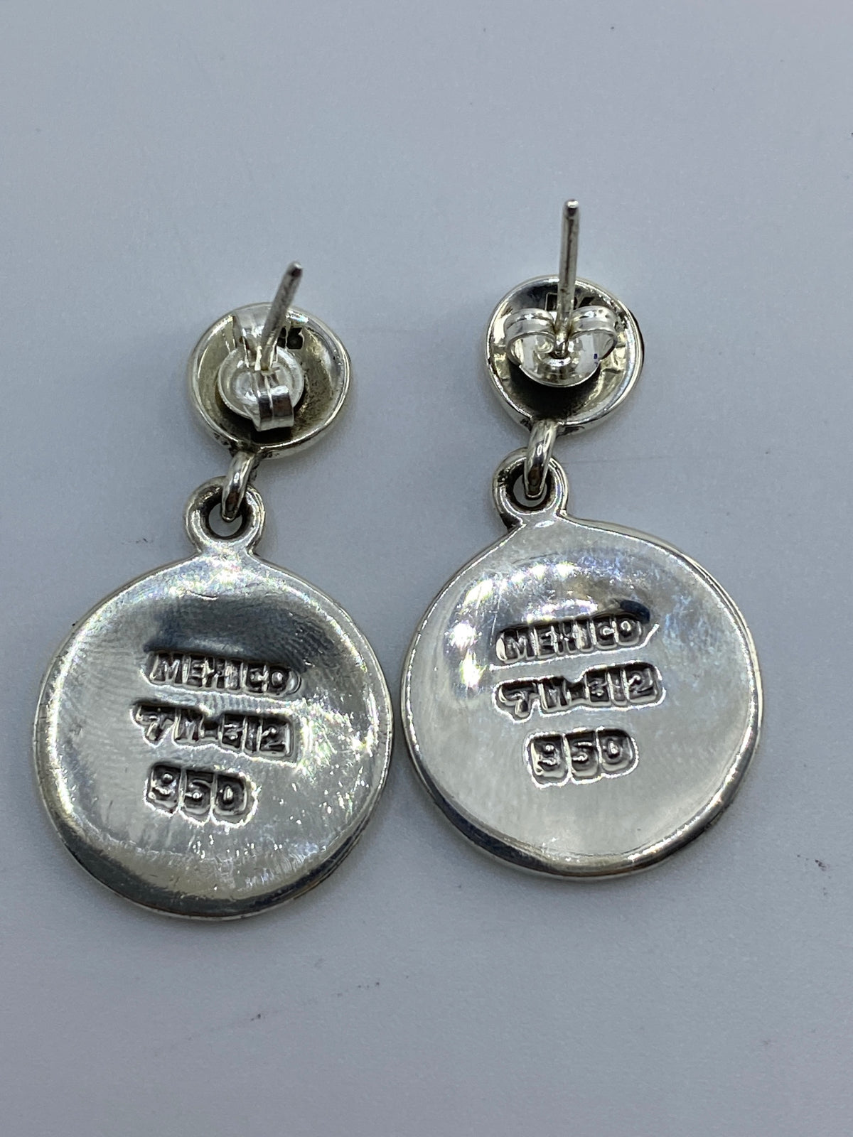 Aretes Plata Ópalo de Fuego Pirámide Prehispánica — Taxco 950 — foto 5