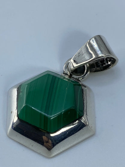 Dije de Plata 925 con Piedra Verde Engastada — Taxco — foto 5