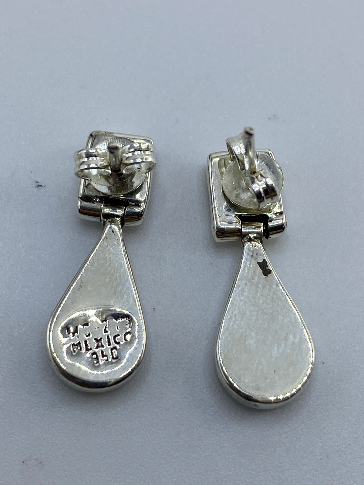 Aretes de Plata con Ojo de Gato Café — Taxco 950 — foto 5