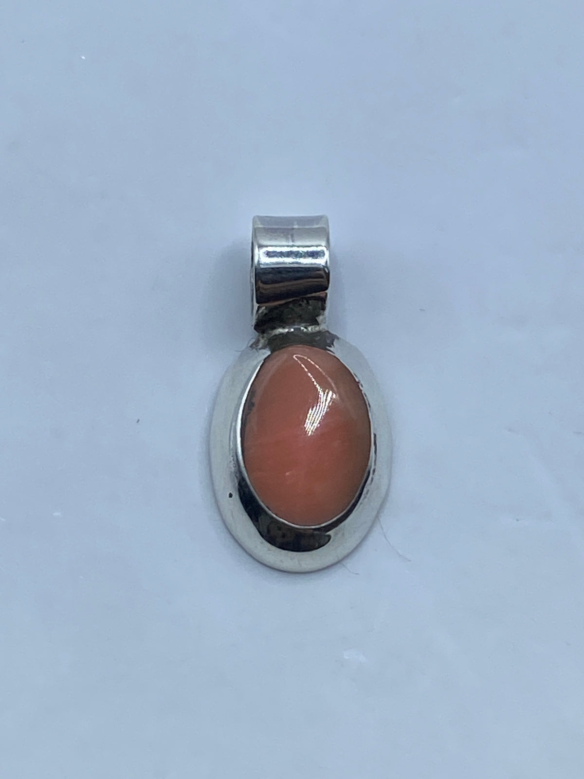 Dije de Plata con Coral Rosa — Taxco 925 — foto 5