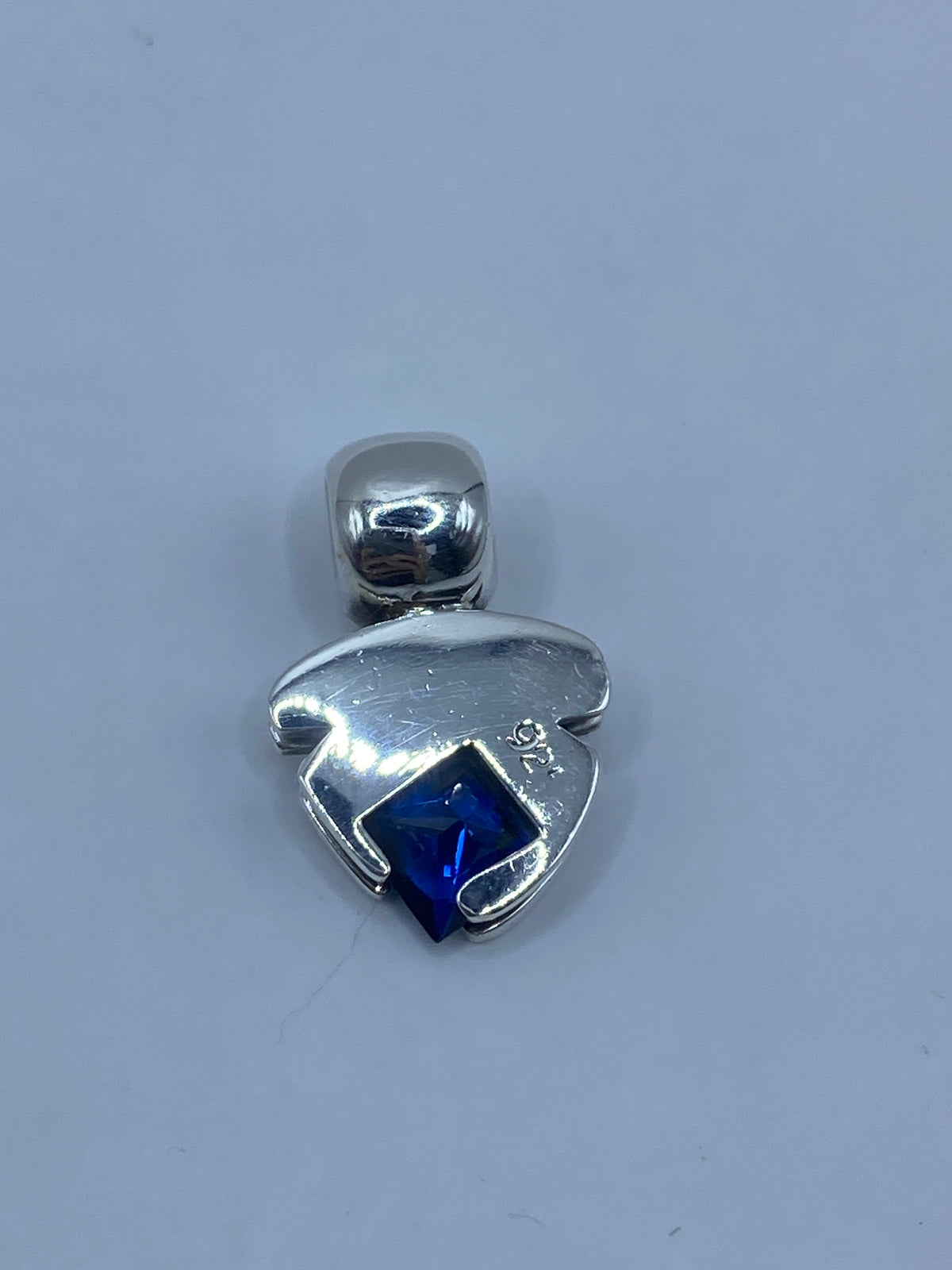 Dije de Plata Circonia Azul — Taxco 925 — foto 5