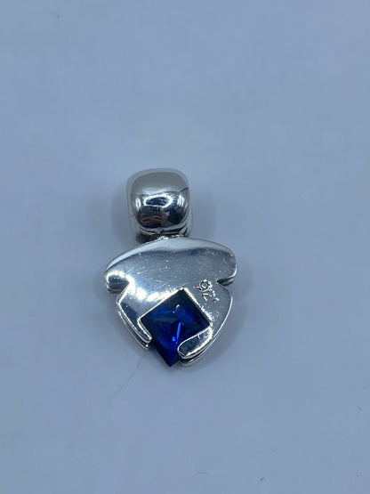 Dije de Plata Circonia Azul — Taxco 925 — foto 5