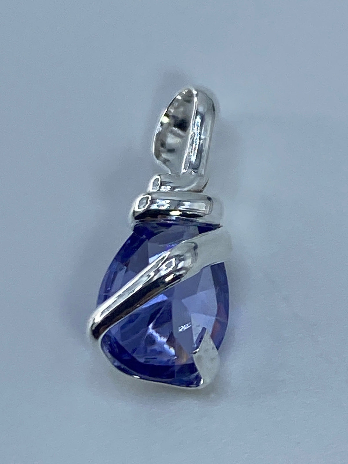 Dije de Plata Circonia Azul — Taxco 925 — foto 5