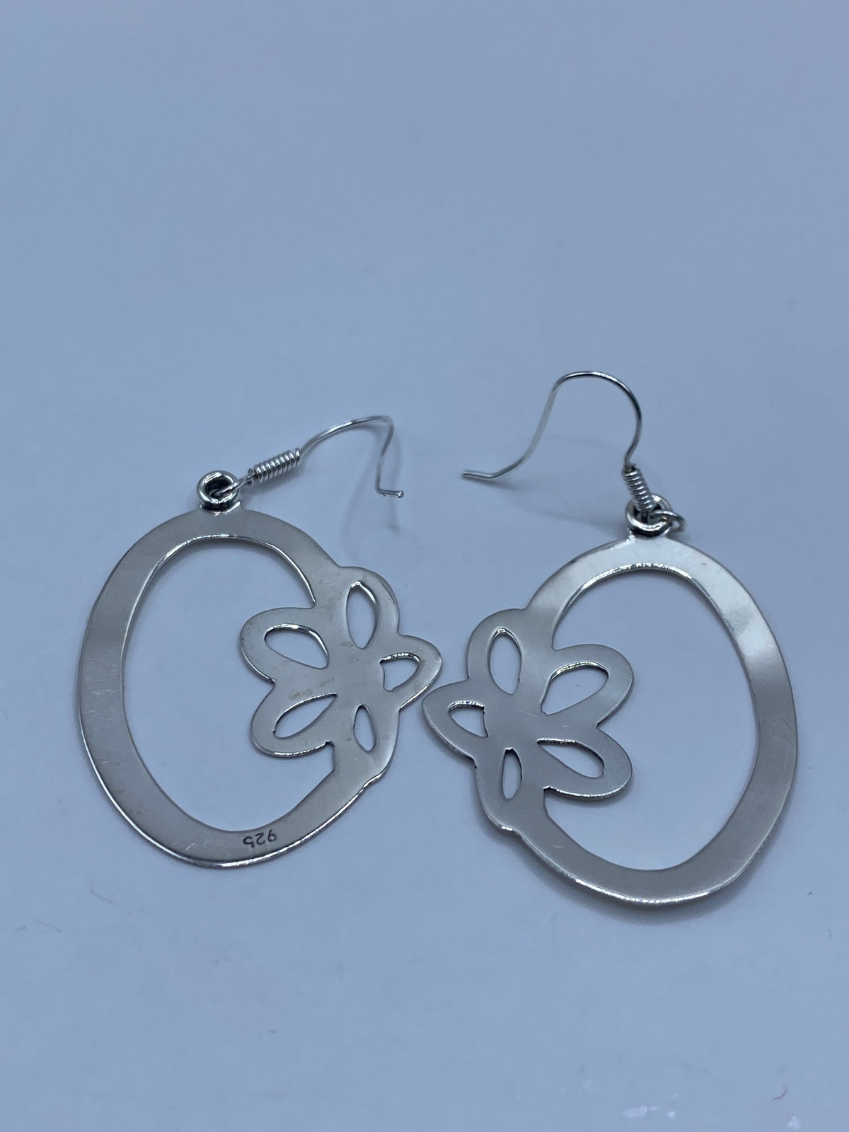 Aretes de Plata Calado Ovalados — Taxco 925 — foto 5