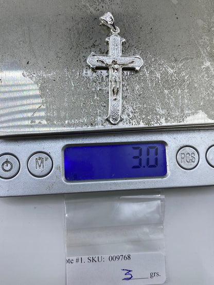 Crucifijo de Plata Repujado — Dije Taxco 925 — foto 6