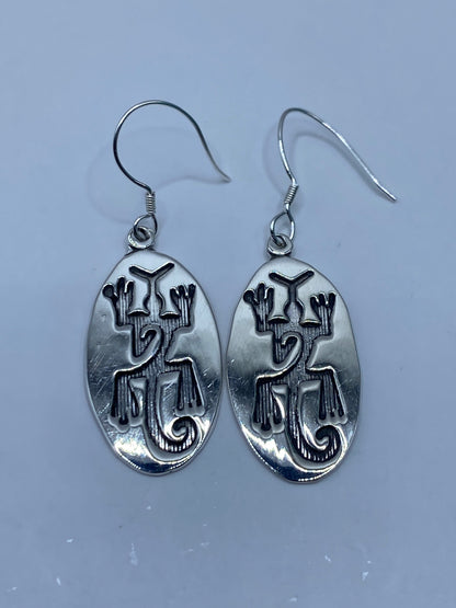 Aretes de Plata Repujados Prehispánicos — Taxco 925 — foto 5